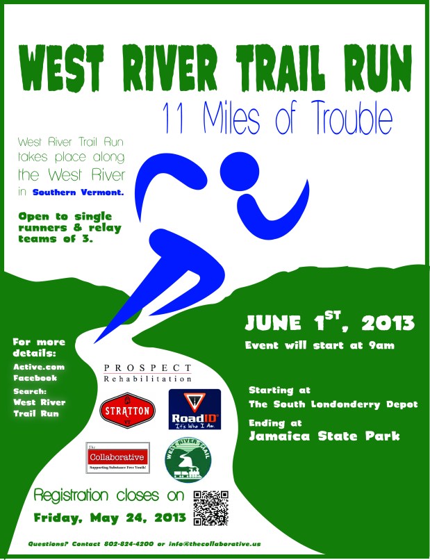 West Trail Run June 1st: Calling Runners and Race&nbsp;Volunteers