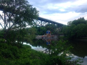 I-91 bridge from west river trail