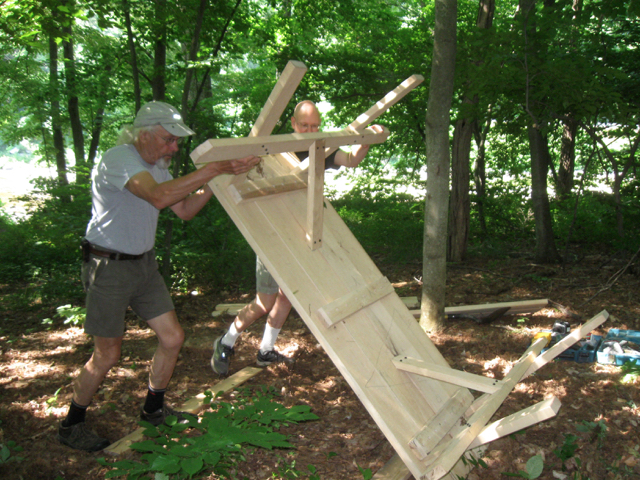 West River Trail picnic table