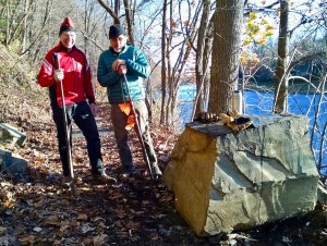 West River Trail Boulder Work - 3