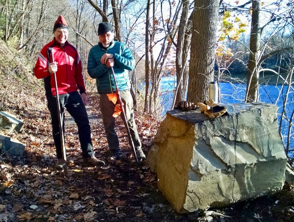 West River Trail Boulder Work - 3