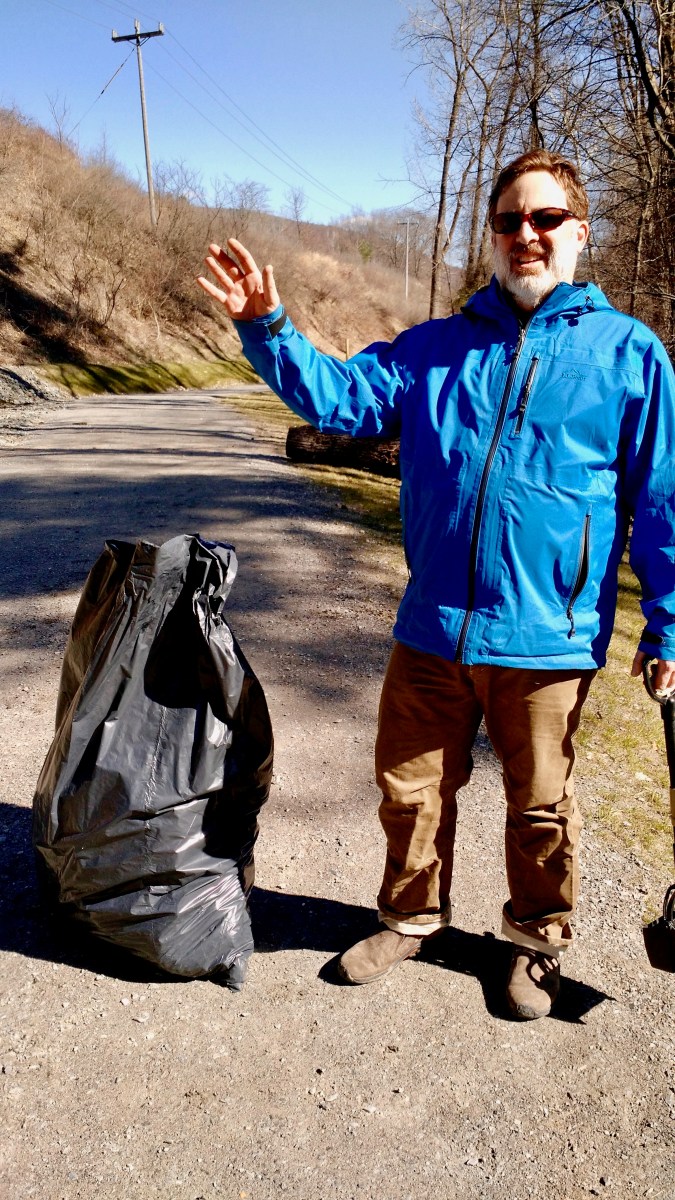 West River Trail Community Service cleanup