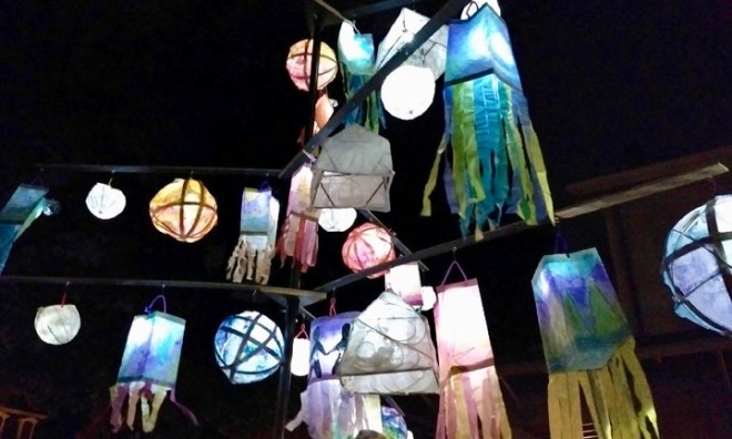 Lanterns, image courtesy Gowri Savoor.